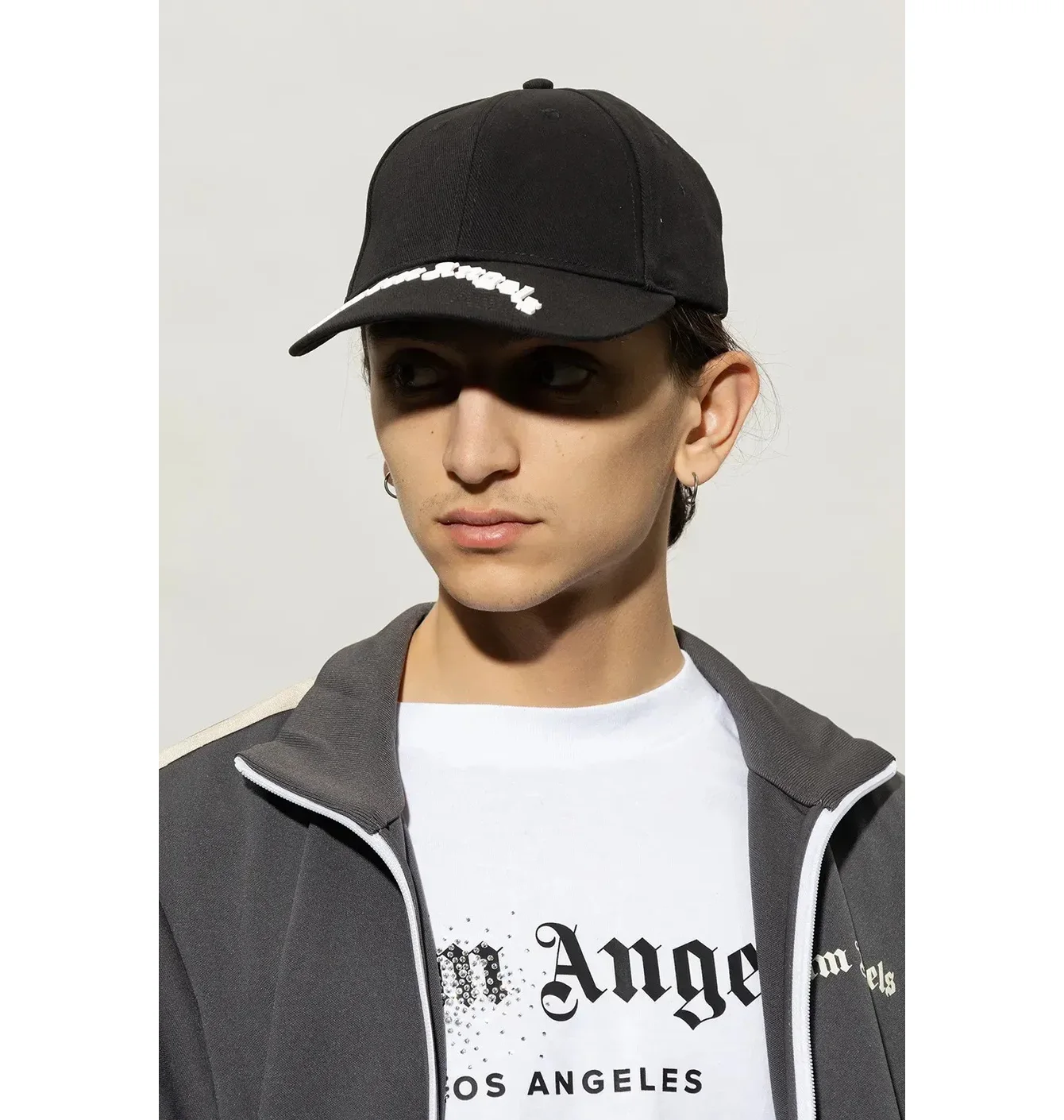 Кепка унісекс Palm Angels Black PMLB053F22