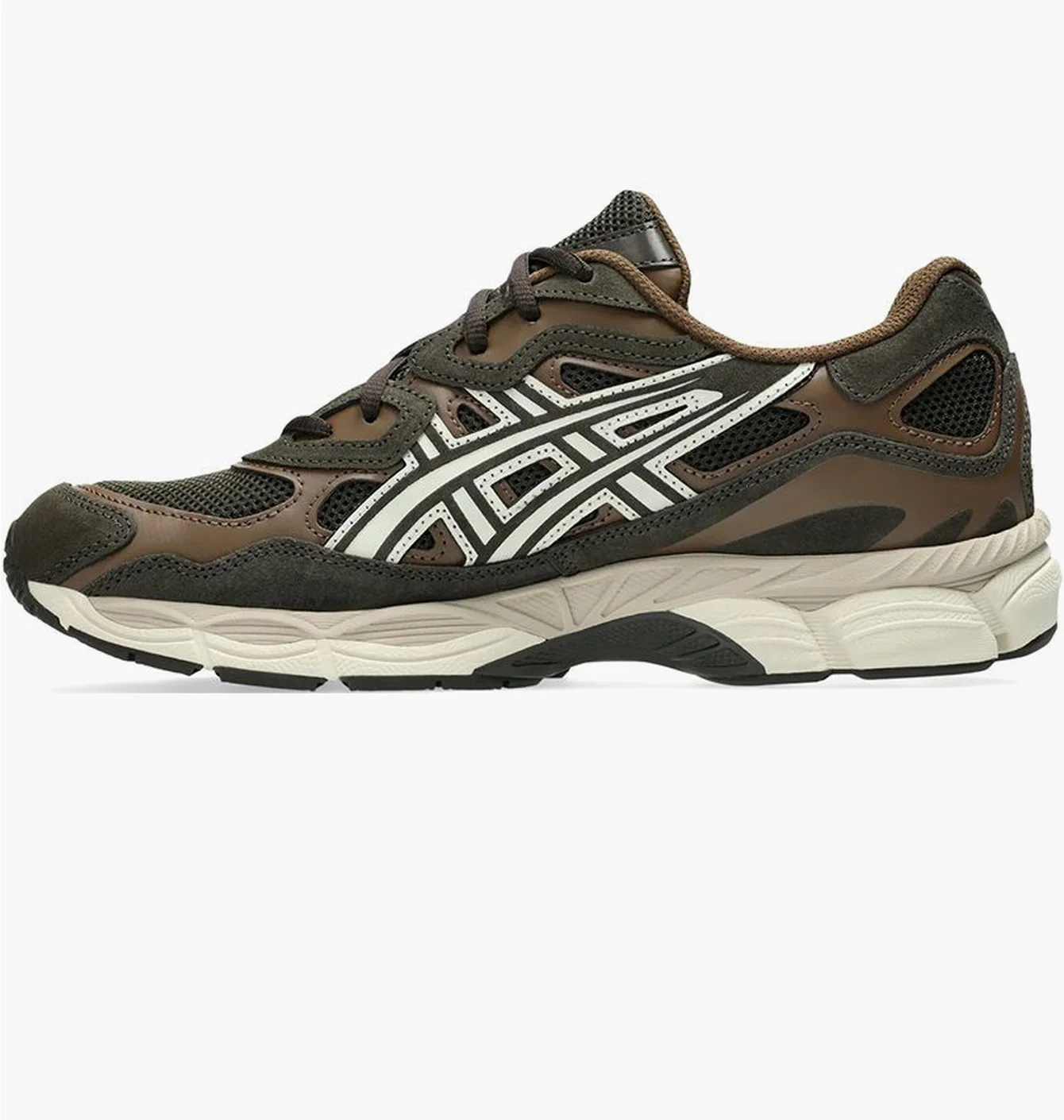 Кросівки чоловічі Asics Gel-Nyc Black Coffee Brown/Olive 1203A663-200