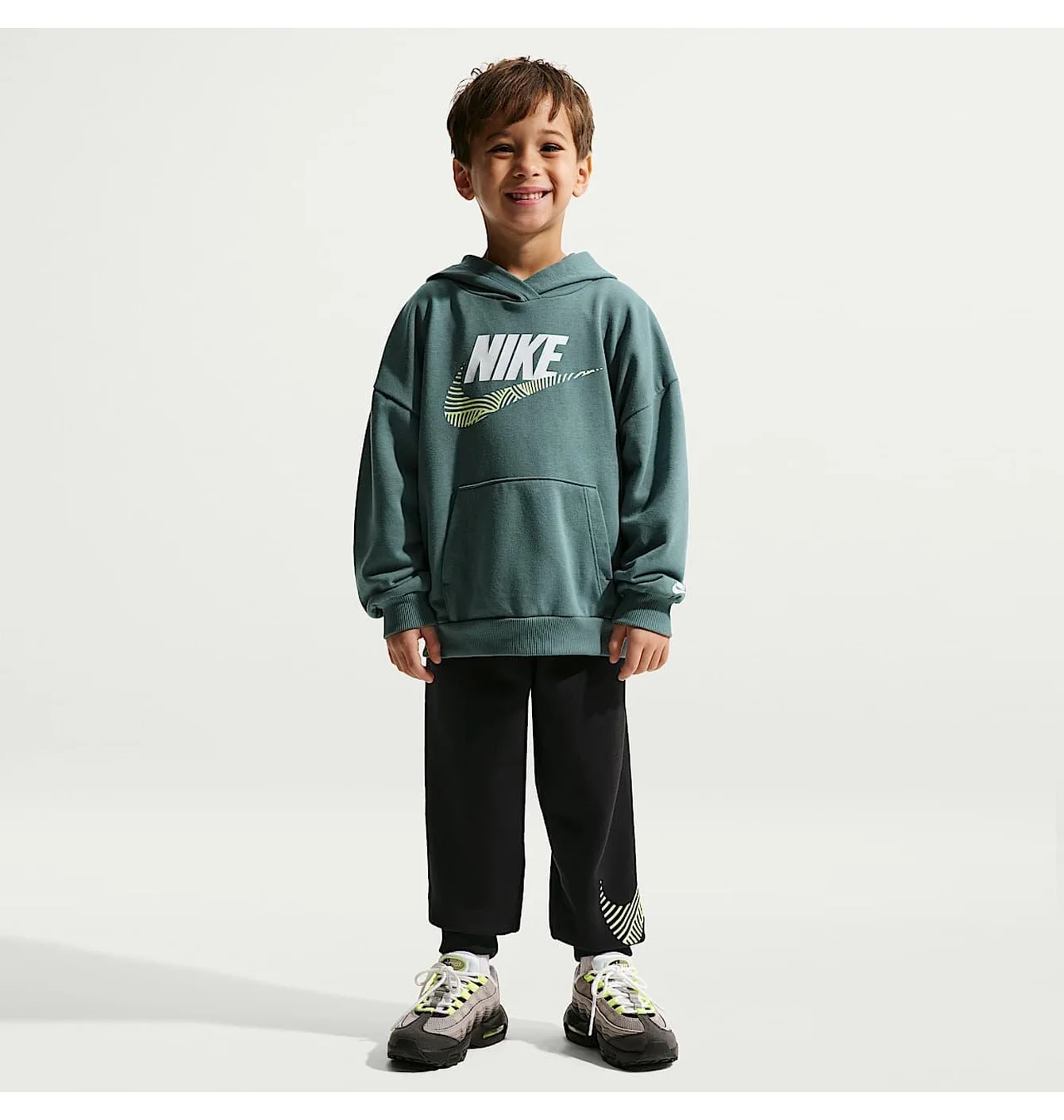 Спортивний костюм дитячий Nike In The Zone Turquoise/Black 86N738-023