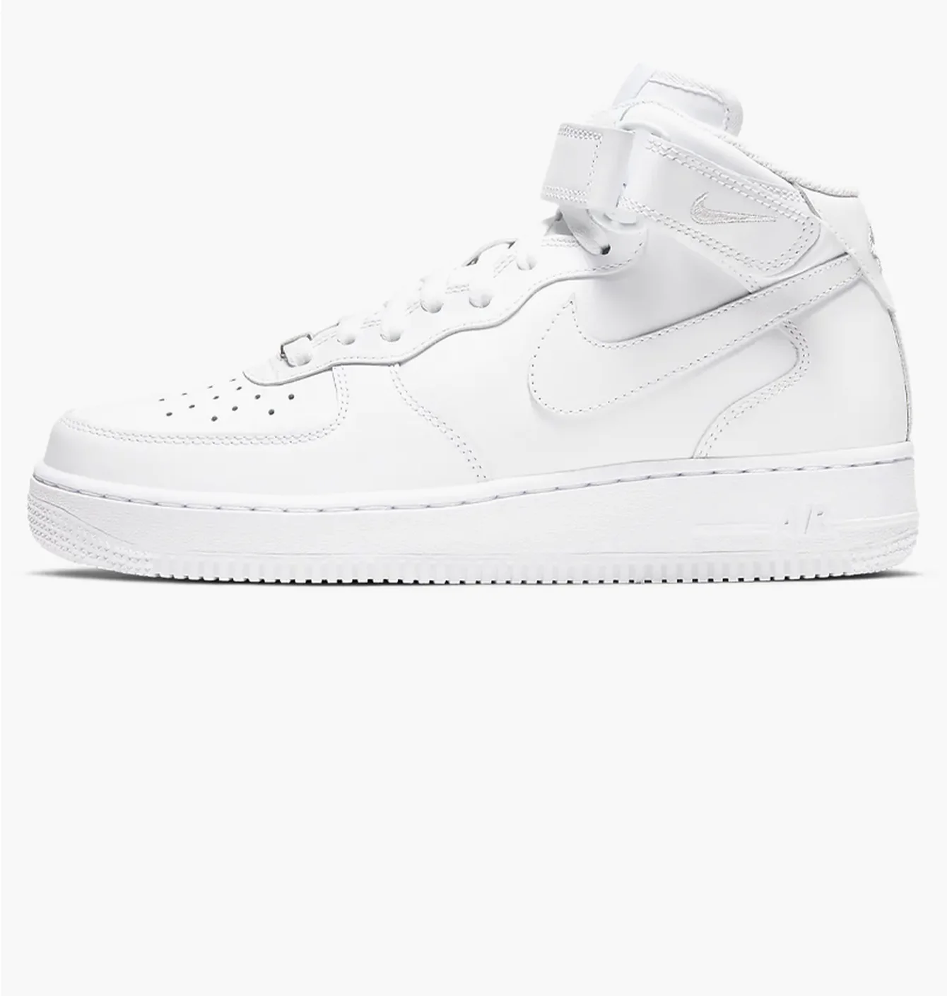 Кросівки жіночі Nike Air Force 1 Mid Triple White Dd9625-100