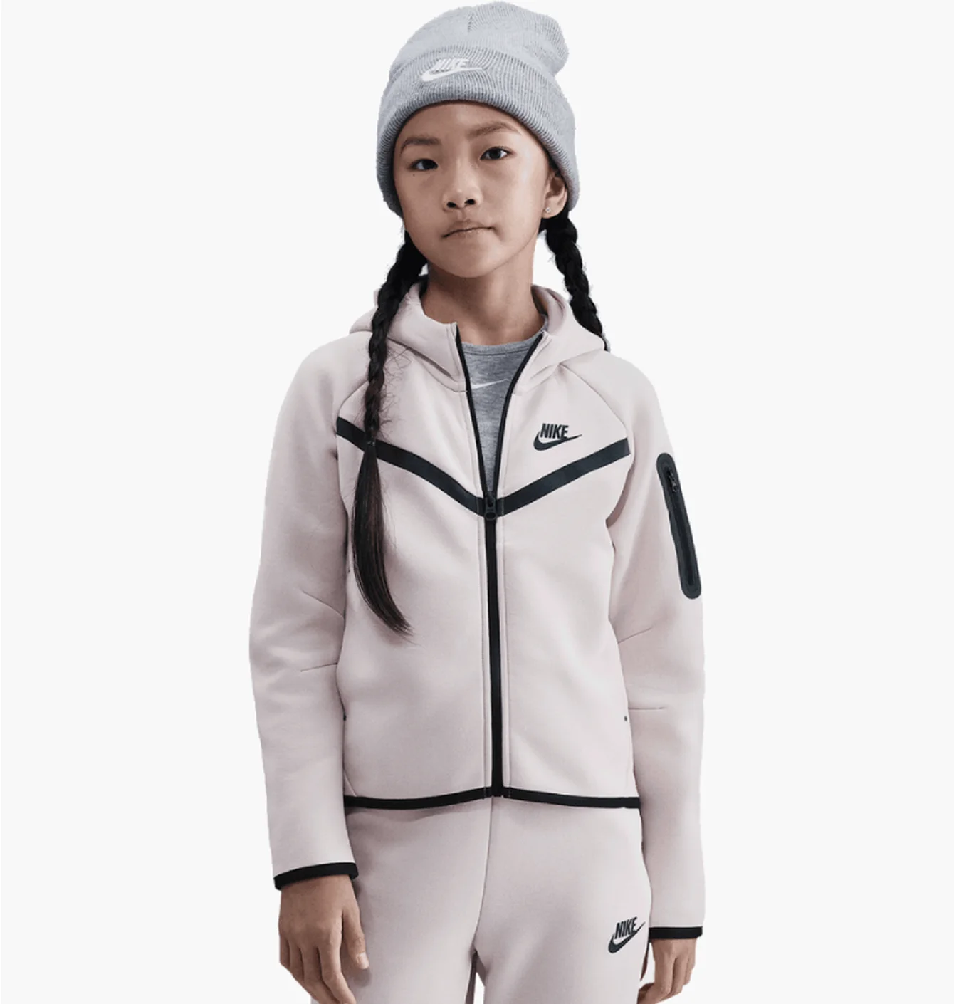 Толстовка дитяча Nike Tech Fleece Pink HV8695-667
