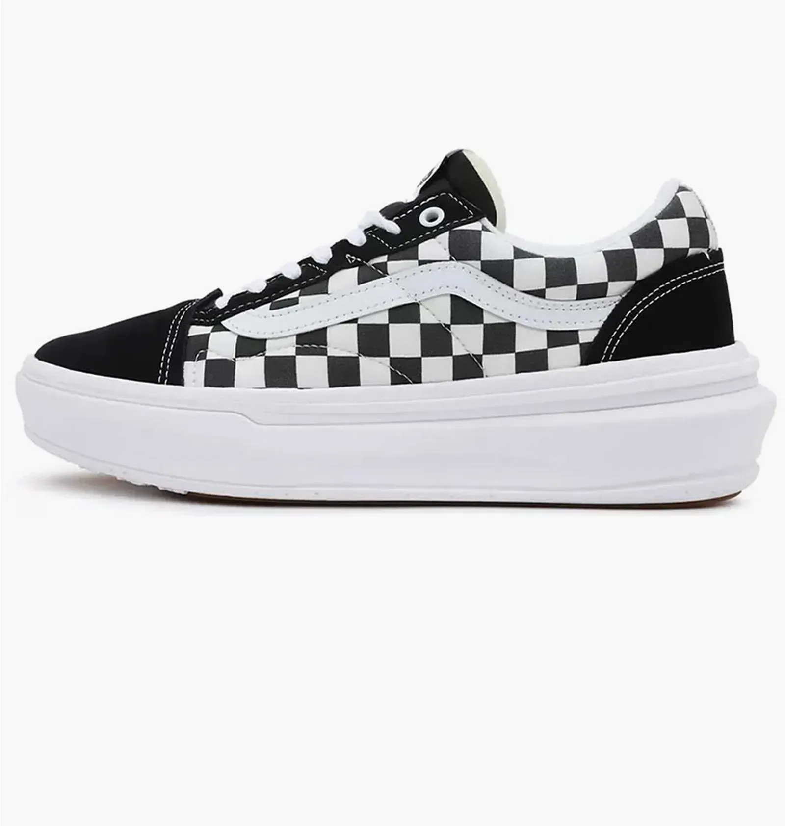 Кросівки унісекс Vans Old Skool Overt Comfycush Checkerboard Black/White (VN0A7Q5E95Y)