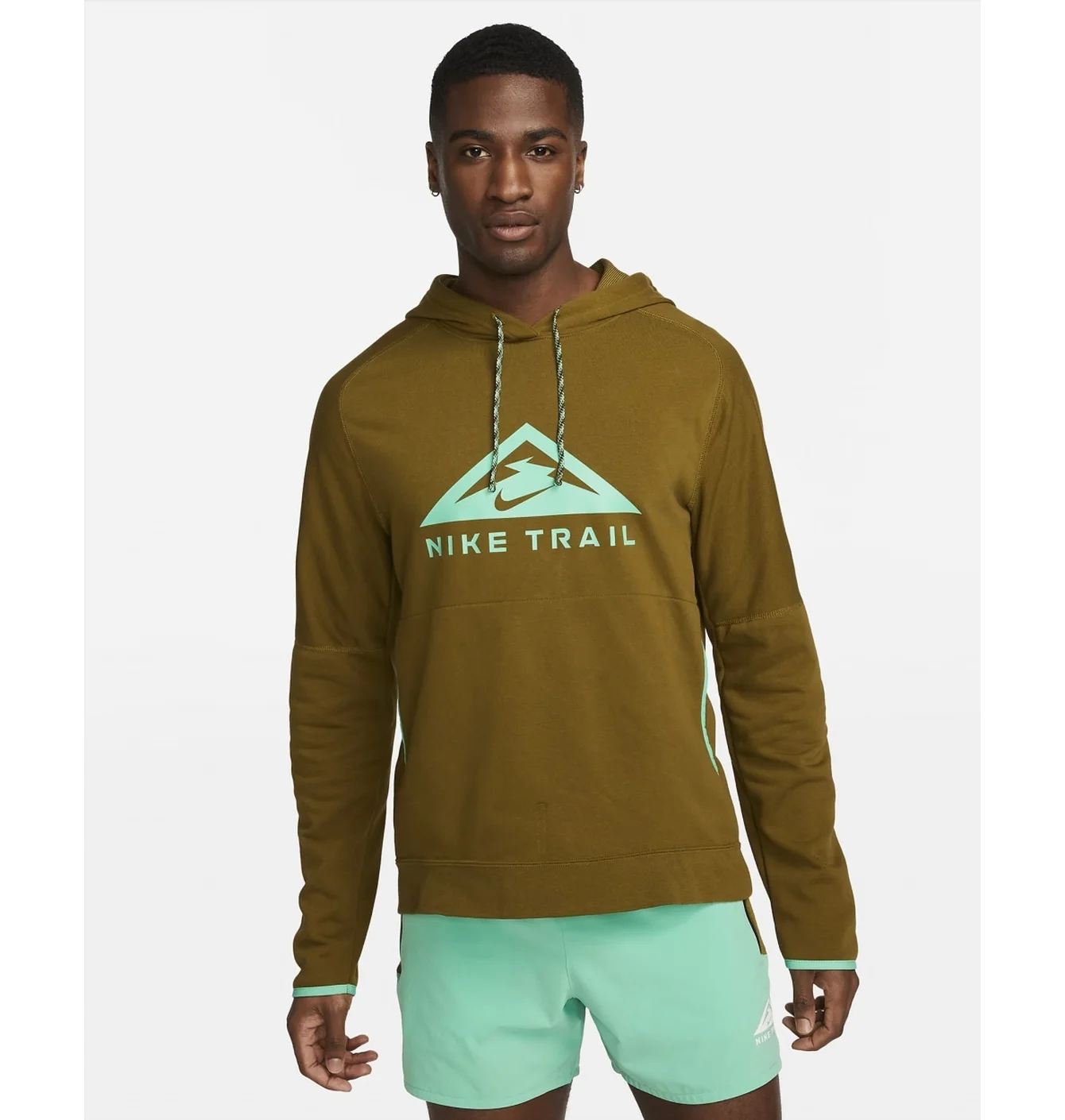Худі чоловіче Nike Dri-Fit Trail Magic Hour Olive DV9324-368
