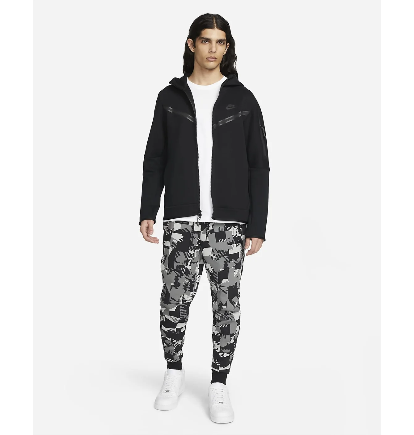 Штани чоловічі Nike Mens Joggers Black/Grey Dm6472-077