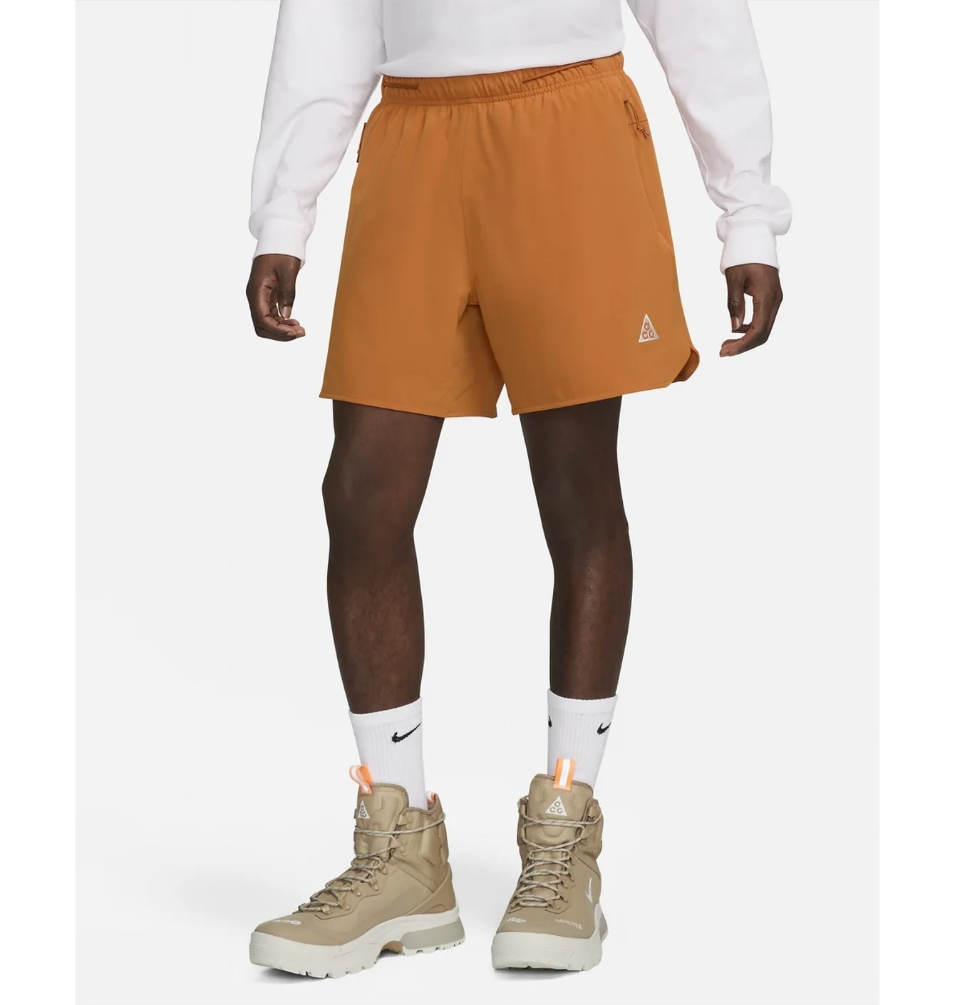 Шорти чоловічі Nike Acg Dri-Fit New Sands Shorts Orange DN3955-815