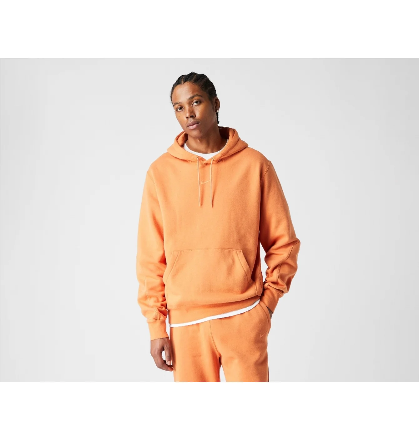 Худі чоловіче Nike X Nocta Fleece Hoodie Orange FN7659-808