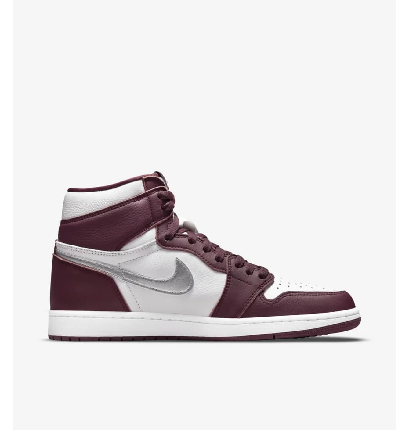Кросівки чоловічі Air Jordan 1 Retro High Og Bordo/White 555088-611