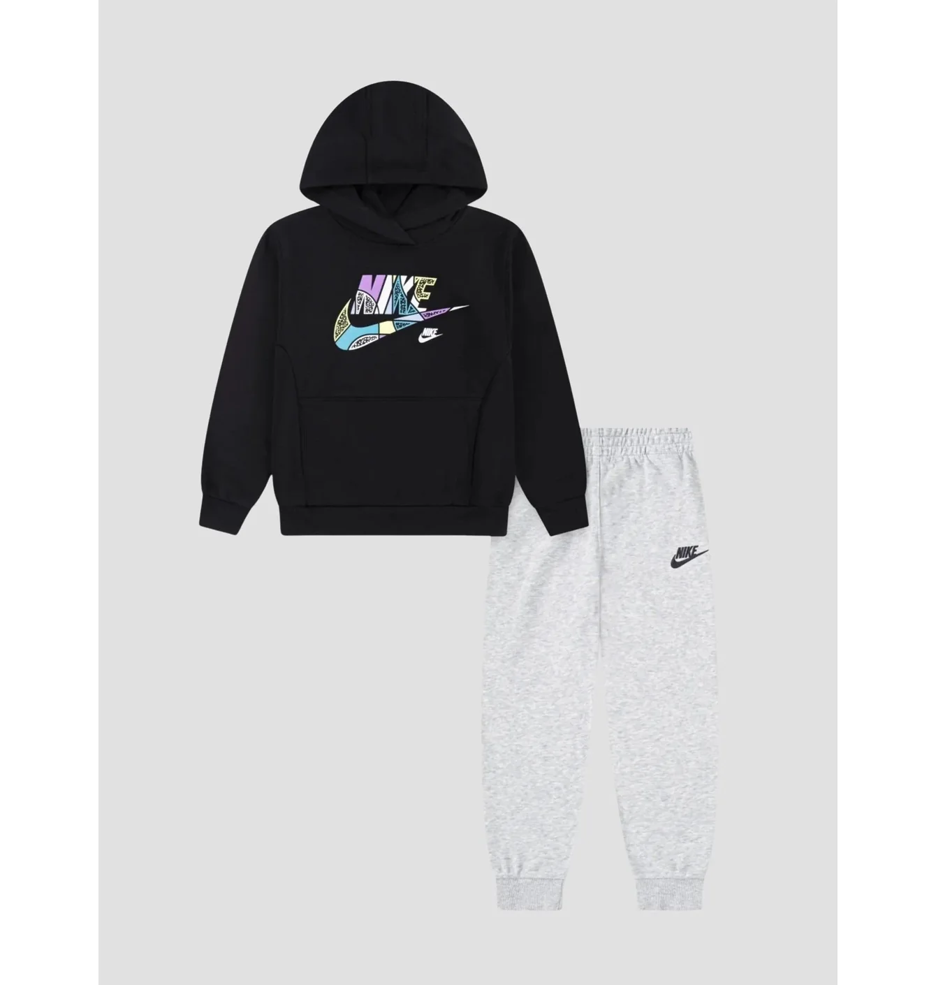 Спортивний костюм дитячий Nike Outside Tl Ft Black/Grey 86M692-GAK