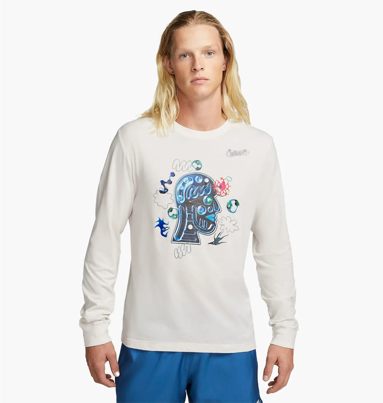Лонгслів чоловічий Nike Sportswear MenS T-Shirt White DZ2838-030