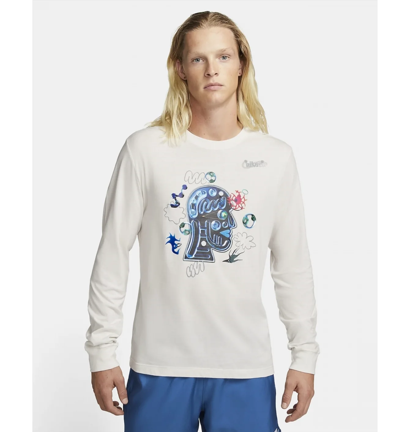 Лонгслів чоловічий Nike Sportswear MenS T-Shirt White DZ2838-030