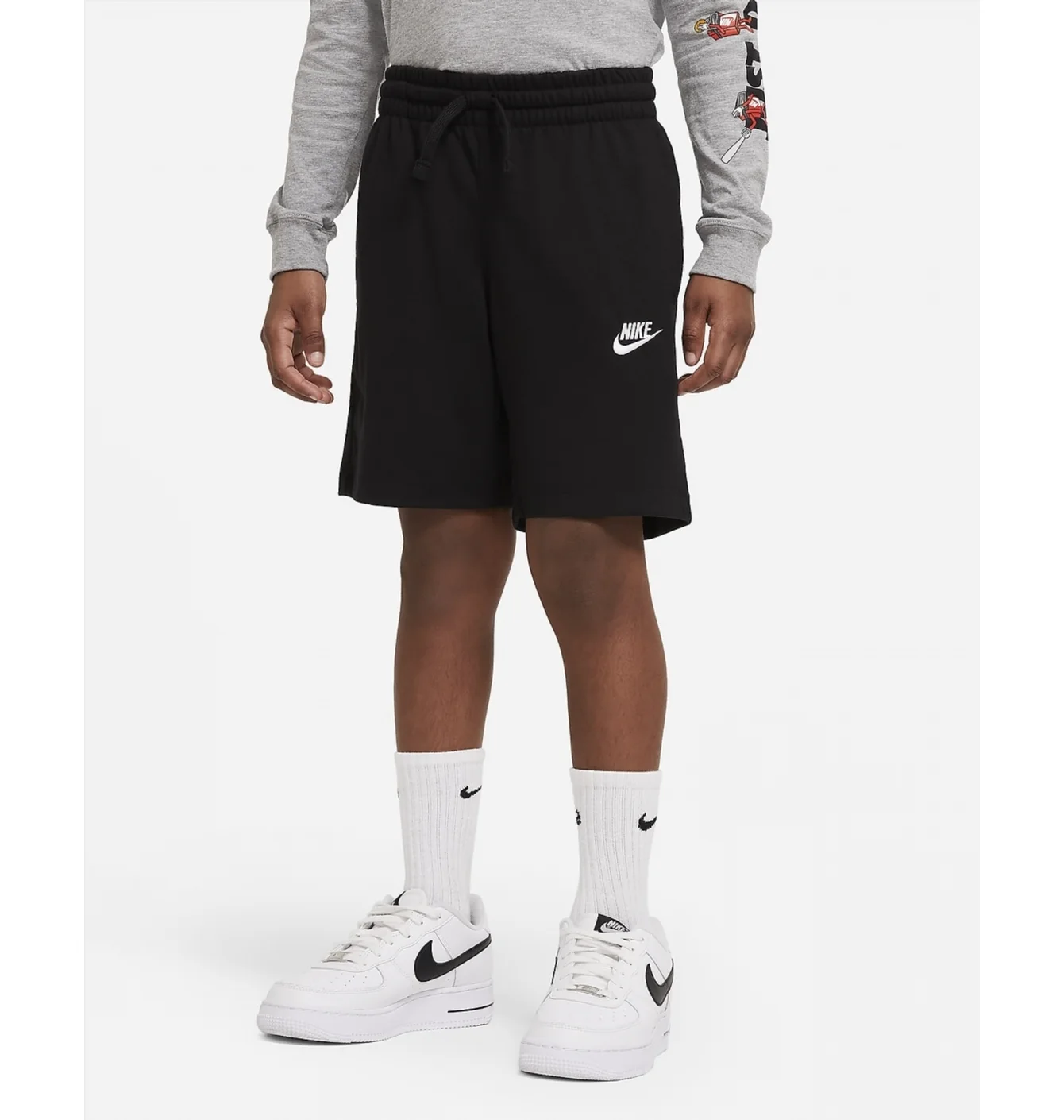 Шорти дитячі Nike B Nsw Short Jsy Aa Black DA0806-010
