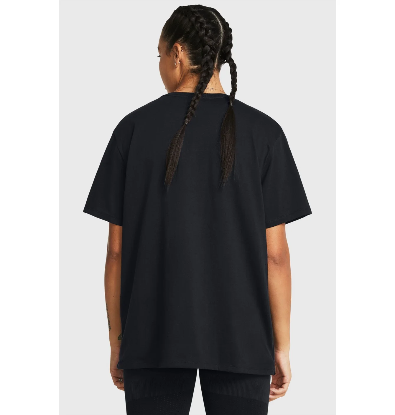 Футболка жіноча Under Armour Campus Oversize Black 1387193-001