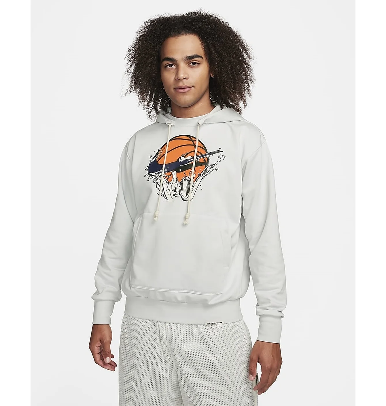 Худі чоловіче Nike Dri-Fit Standard Issue White FB7137-025
