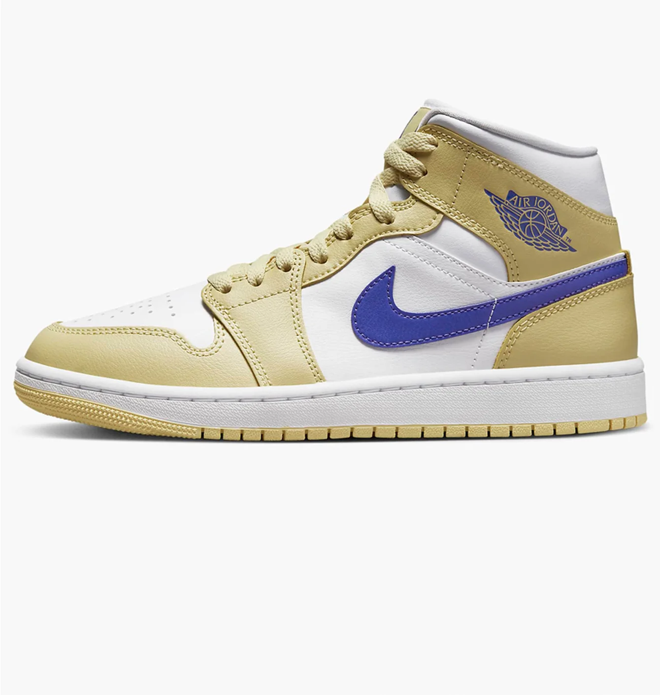 Кросівки жіночі Air Jordan 1 Mid Yellow Bq6472-701