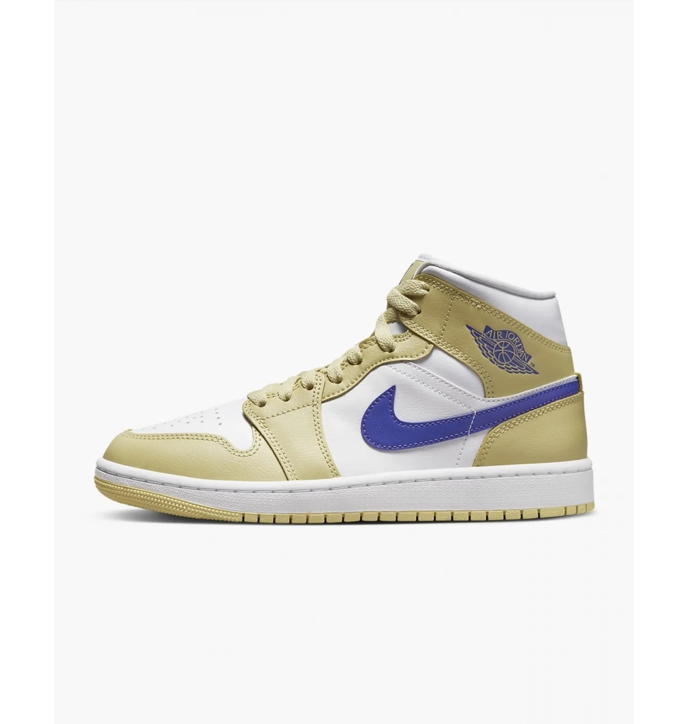 Кросівки жіночі Air Jordan 1 Mid Yellow Bq6472-701