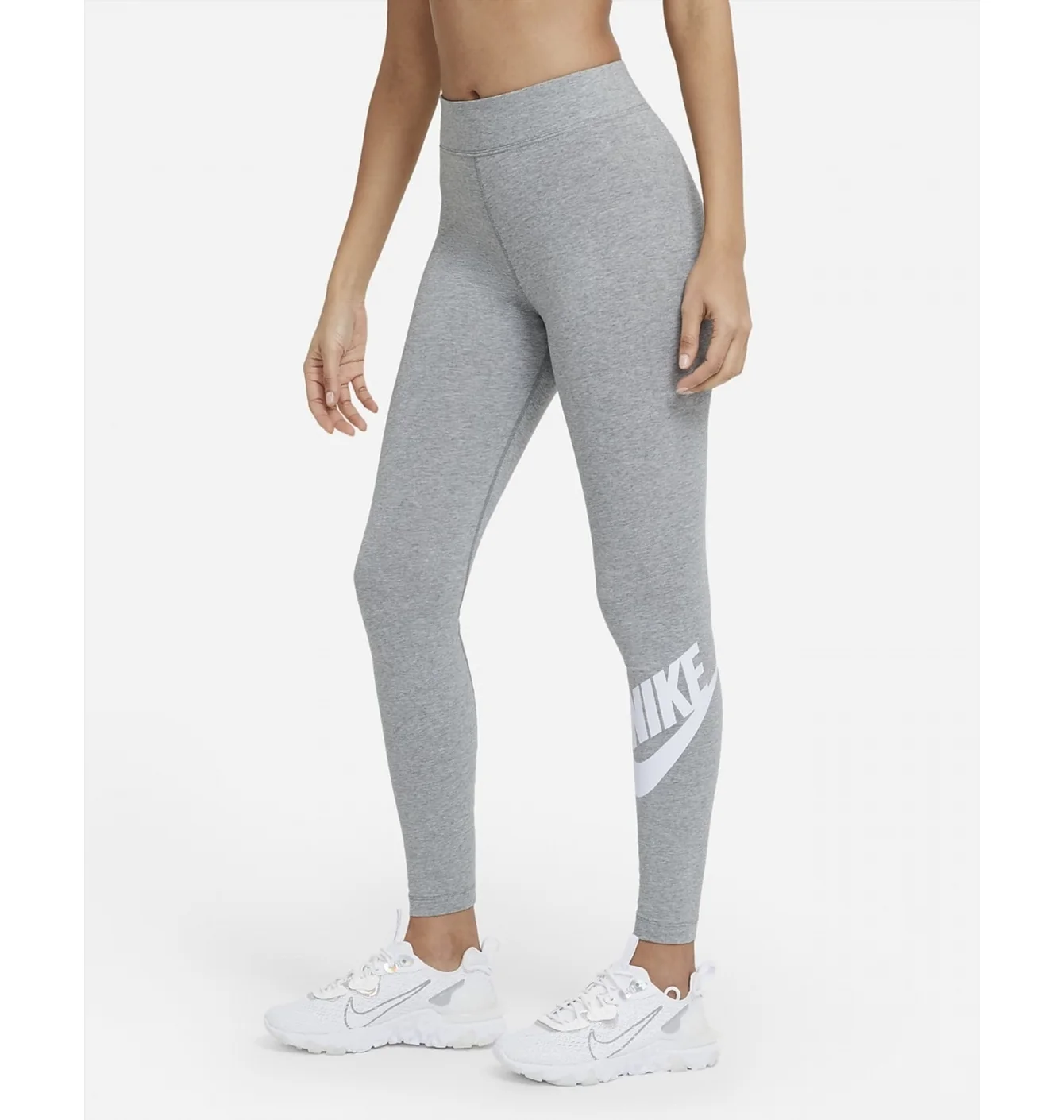 Лосини жіночі Nike W Nsw Essntl Gx Hr Lggng Ftra Grey CZ8528-063