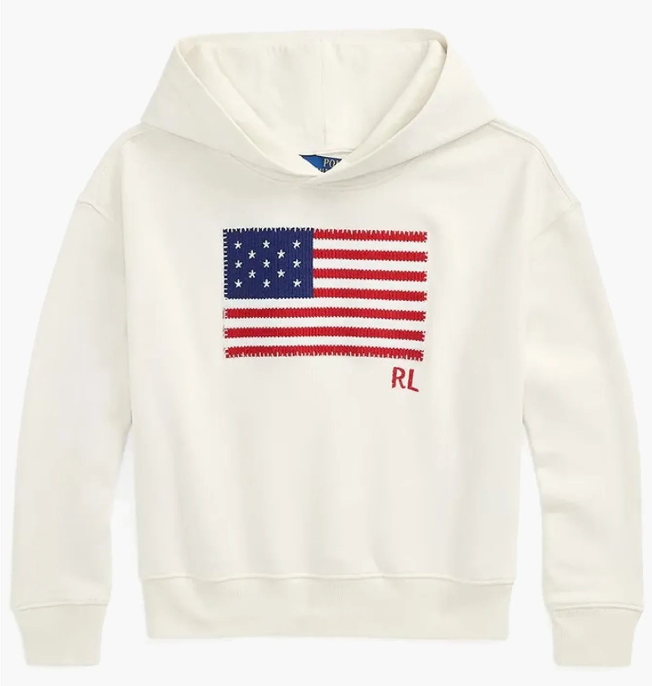 Худі дитяче Ralph Lauren W. Flag White 313971145001