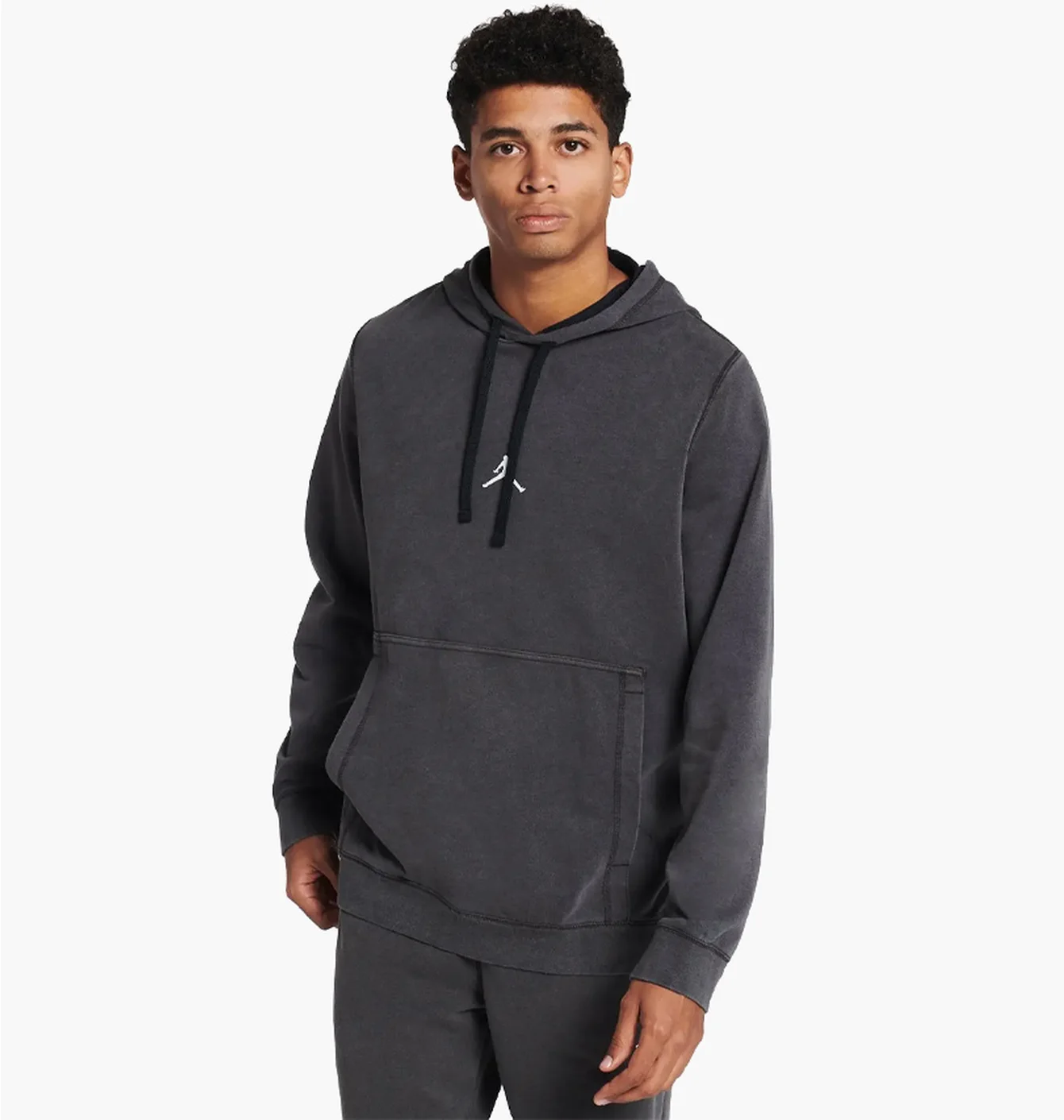 Худі чоловіче Air Jordan MJ Air Fleece Pullover Hoodie Grey DA9860-010