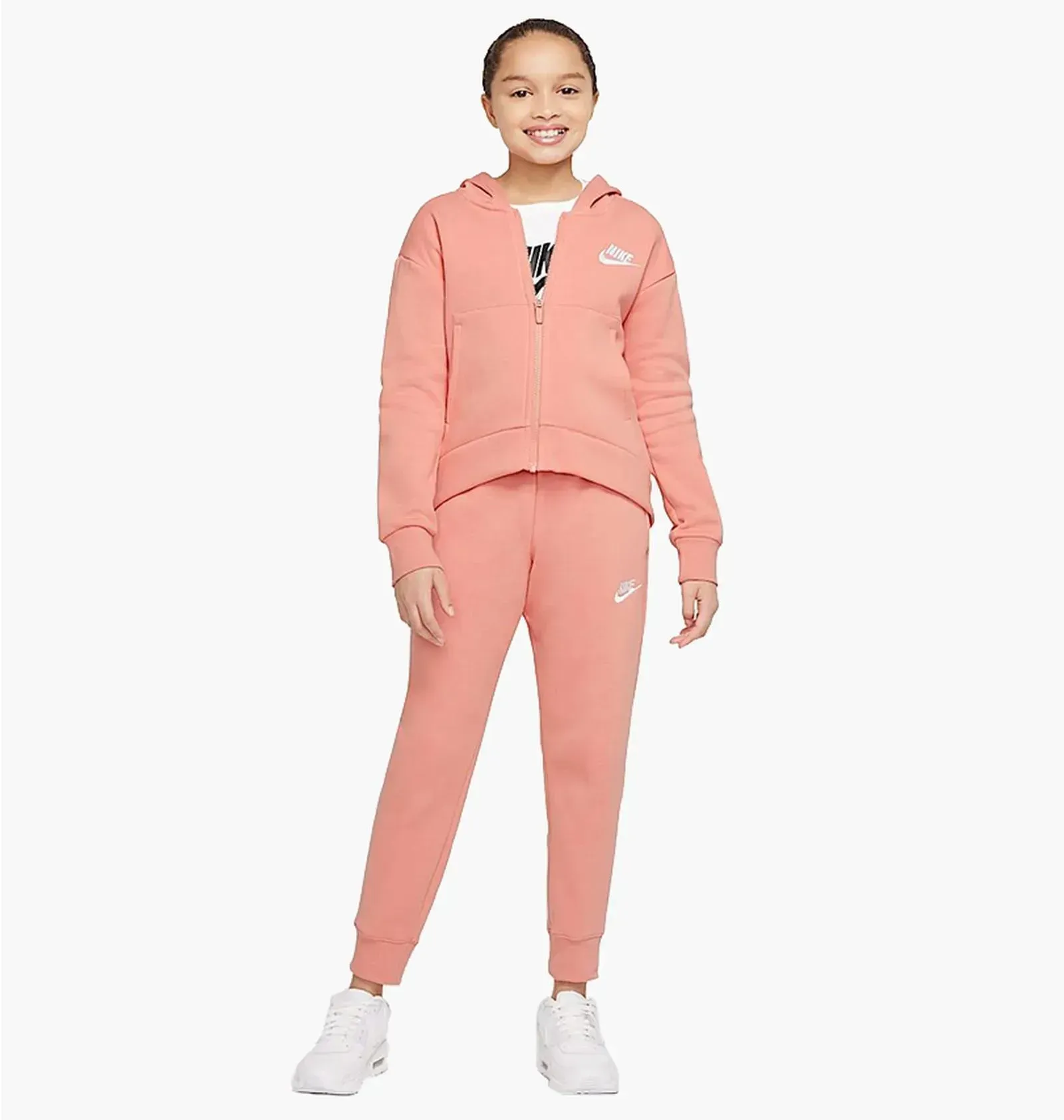 Спортивний костюм дитячий Nike Sportswear Club Peach (DC7118-824__DC7207-824)