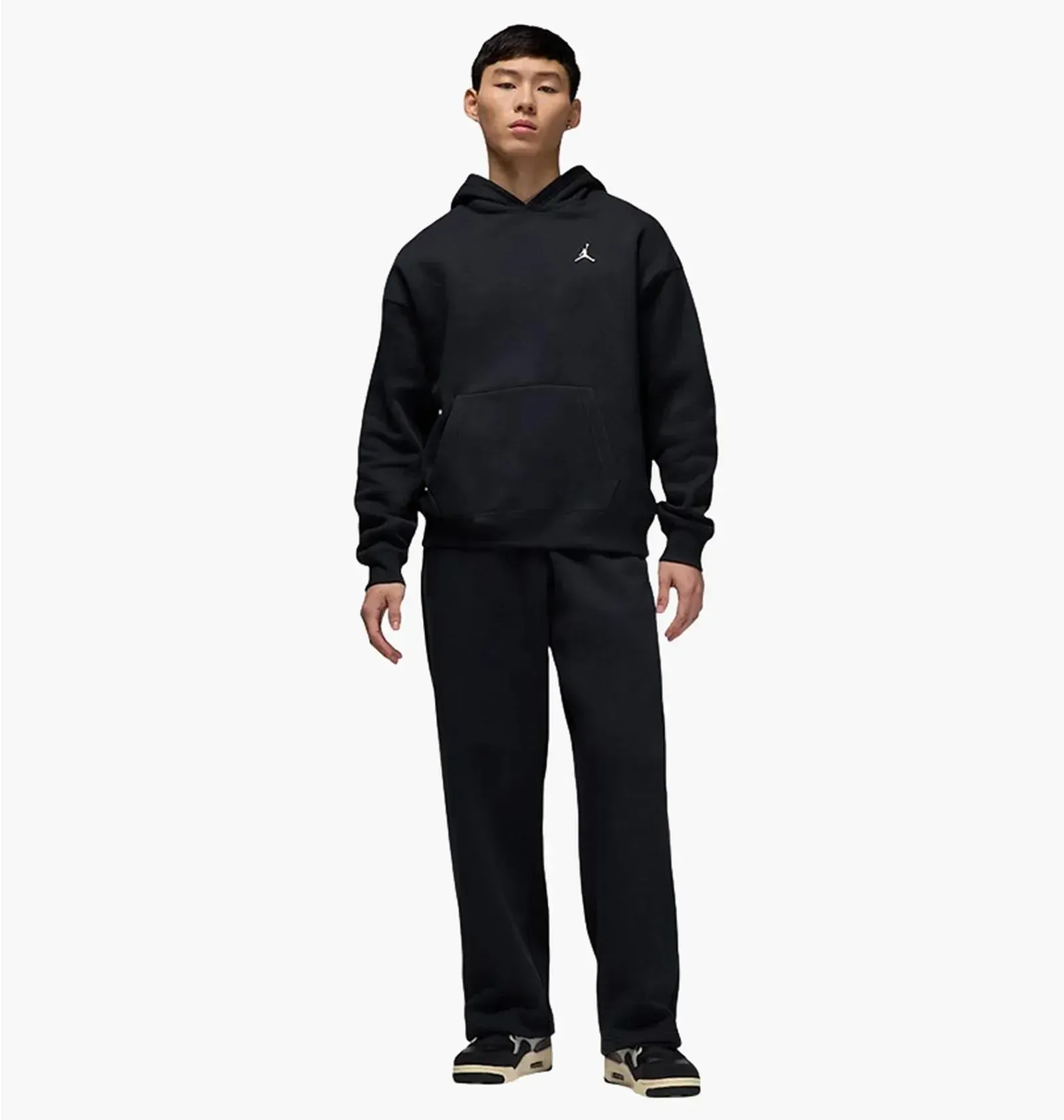 Спортивний костюм чоловічий Jordan Brooklyn Fleece Sweatshirt Black (IB7235-010__IB7238-010)