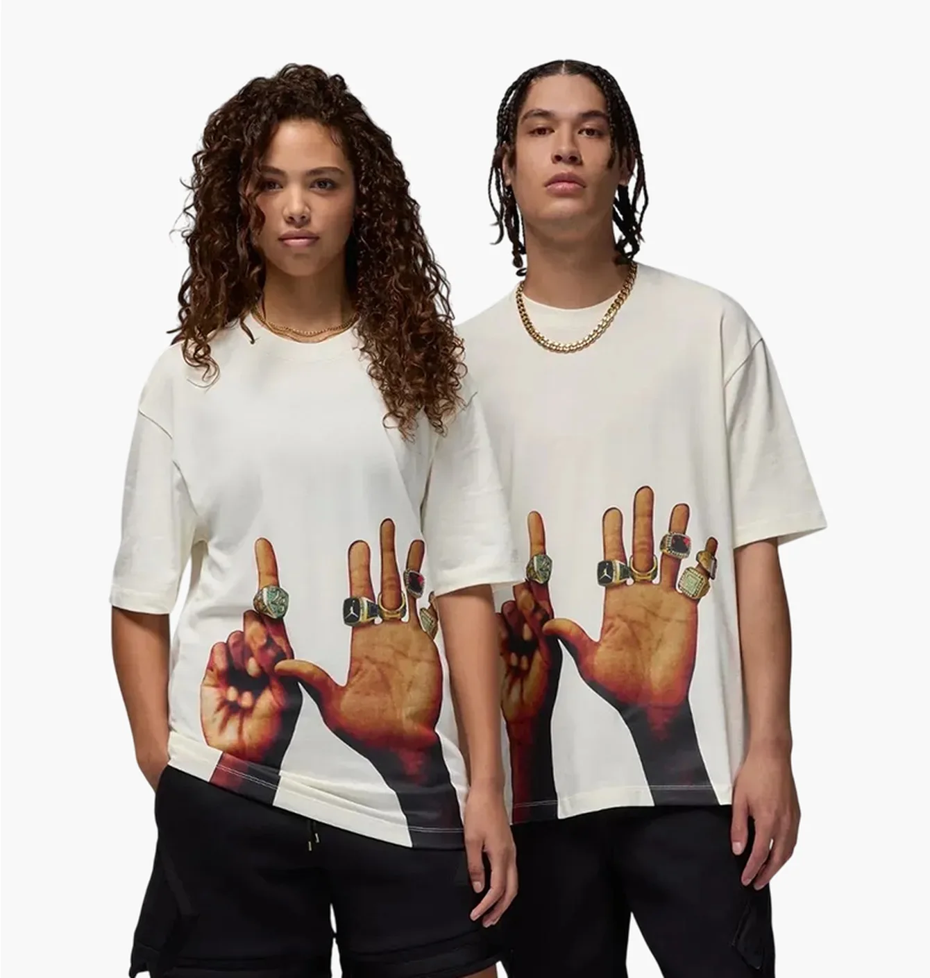 Футболка унісекс Air Jordan Flt Mvp Rngs 85 Ss Crew Beige HJ2322-133
