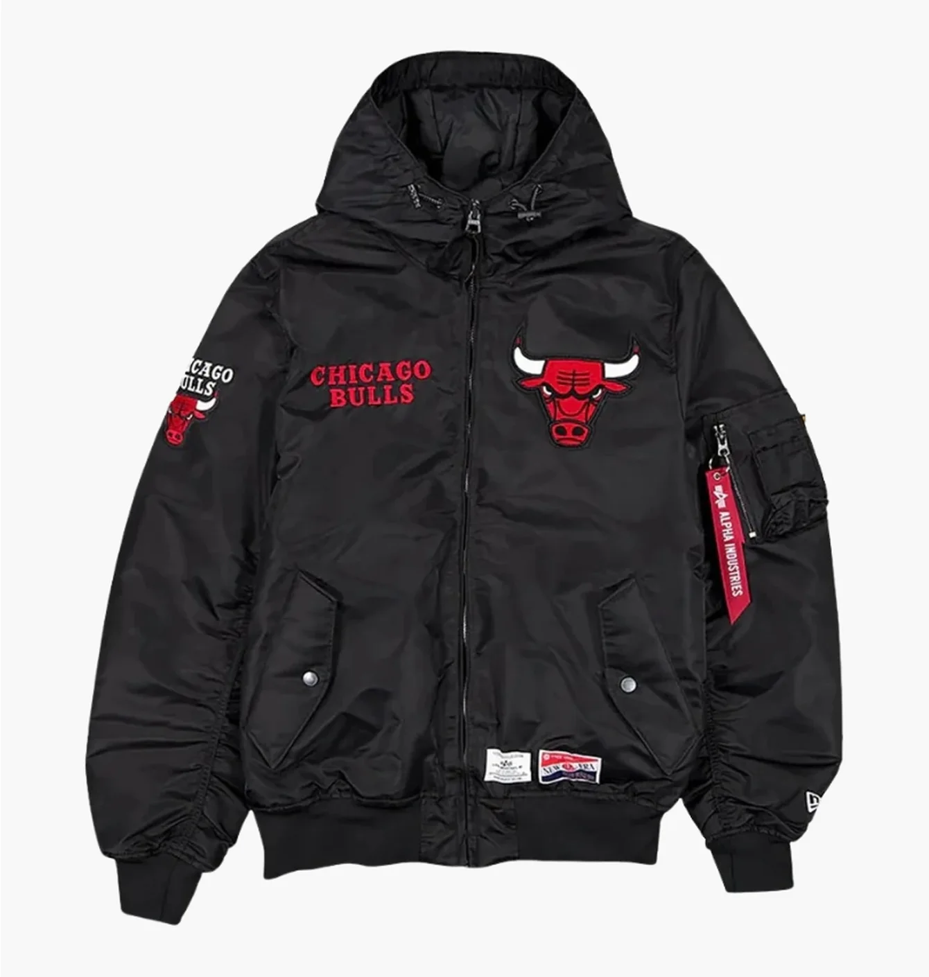 Бомбер чоловічий NBA Chicago Bulls Black 60564085