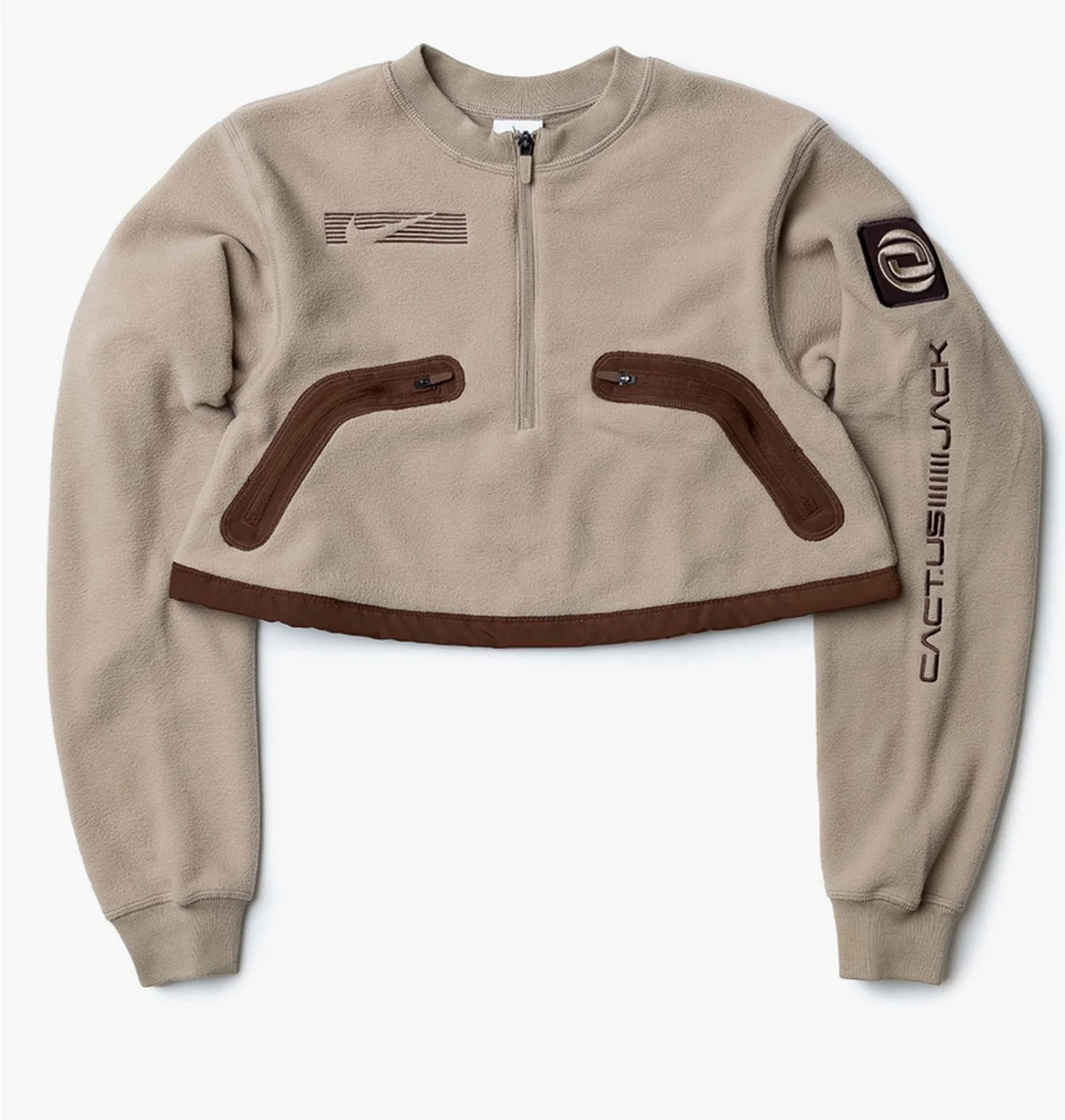 Кофта жіноча Nike X Cact.Us Corp Pullover Crew Sweatshirt Beige DM1287-247