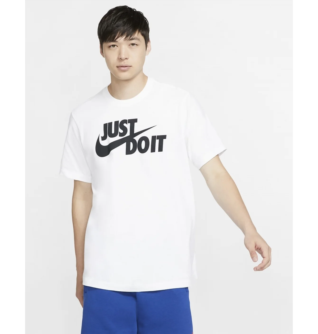 Футболка чоловіча Nike M Nsw Tee Just Do It Swoosh White AR5006-100