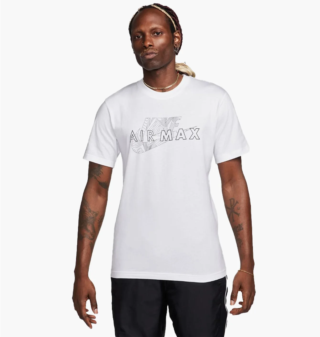 Футболка чоловіча Nike Air Max Ss White FV5593-100