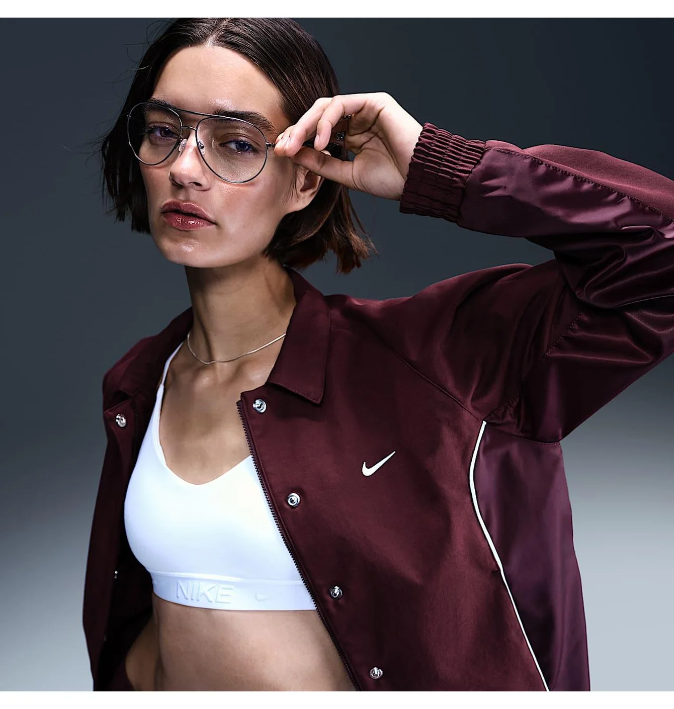 Сорочка жіноча Nike Sportswear Bordo HQ3750-652