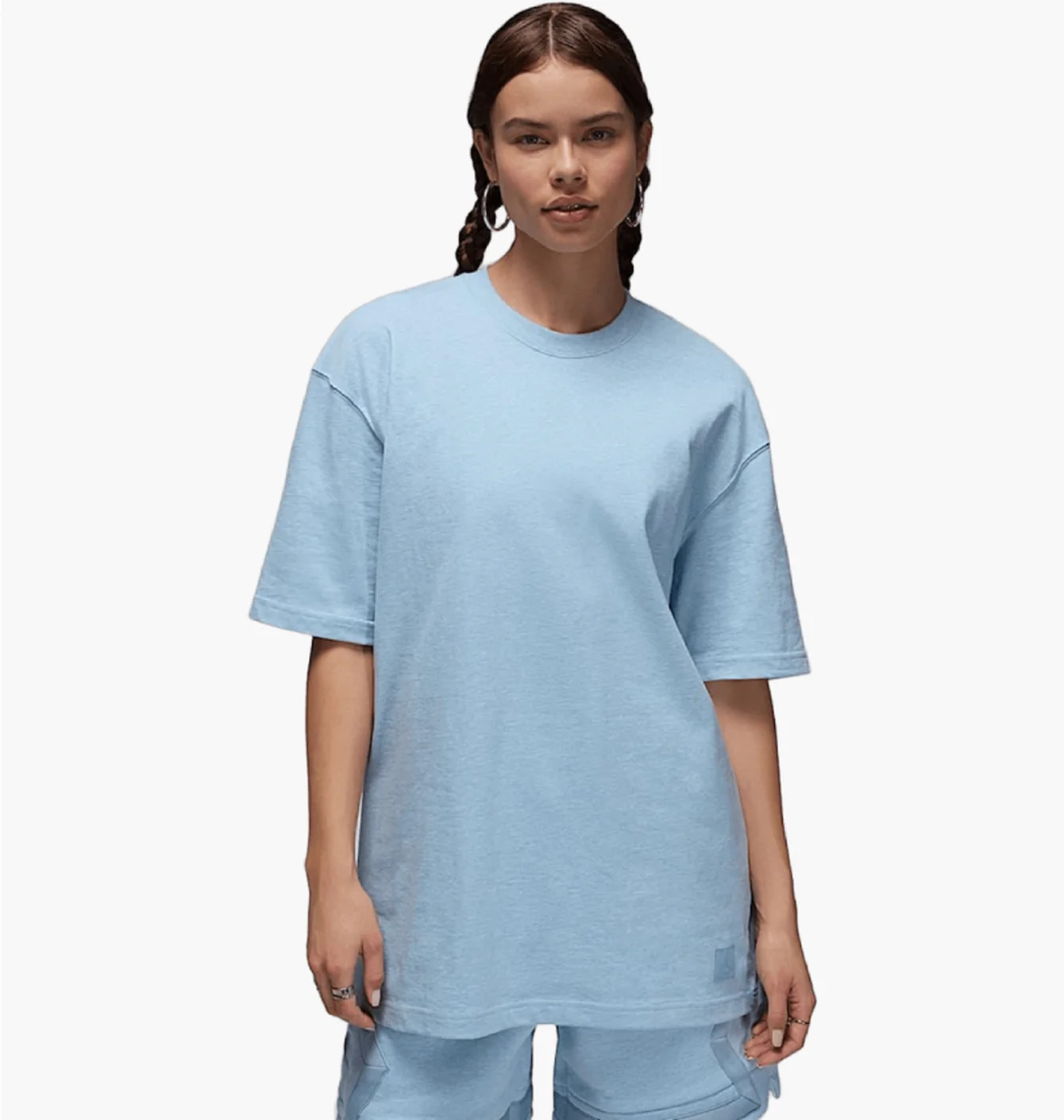 Футболка жіноча Air Jordan Essentials Oversized Light Blue FN5383-436