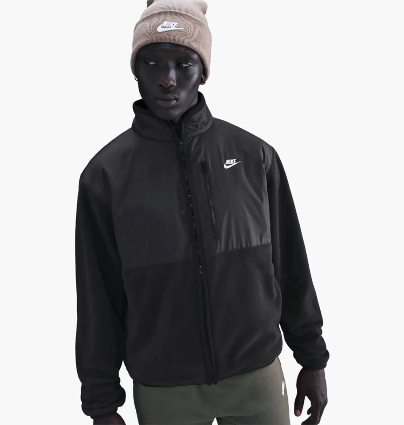 Кофта чоловіча Nike Club Winterizd Fz Jkt Black IM9452-010