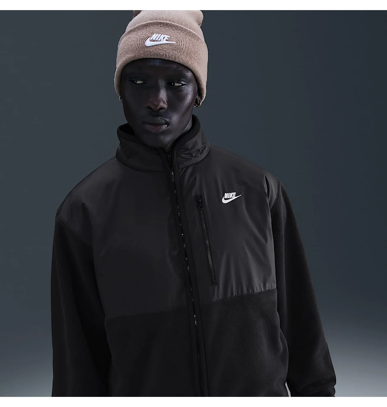 Кофта чоловіча Nike Club Winterizd Fz Jkt Black IM9452-010