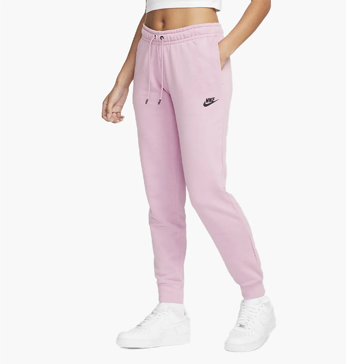 Штани жіночі Nike Pant Reg Flc Mr Pink Dx2320-522
