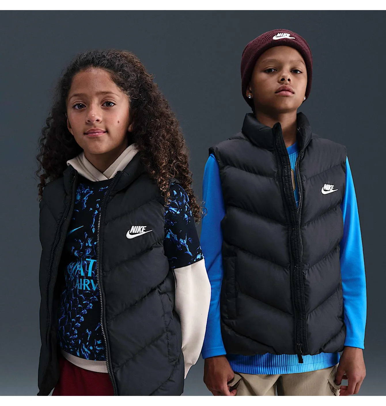 Жилетка дитяча Nike Sportswear Therma-Fit All Day Play Black HJ2537-010