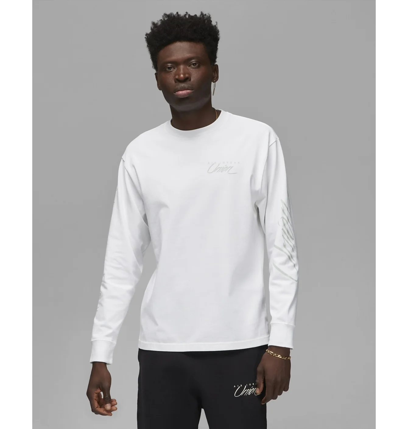 Лонгслів чоловічий Air Jordan Union La Xt-Shirt White Dv7341-100
