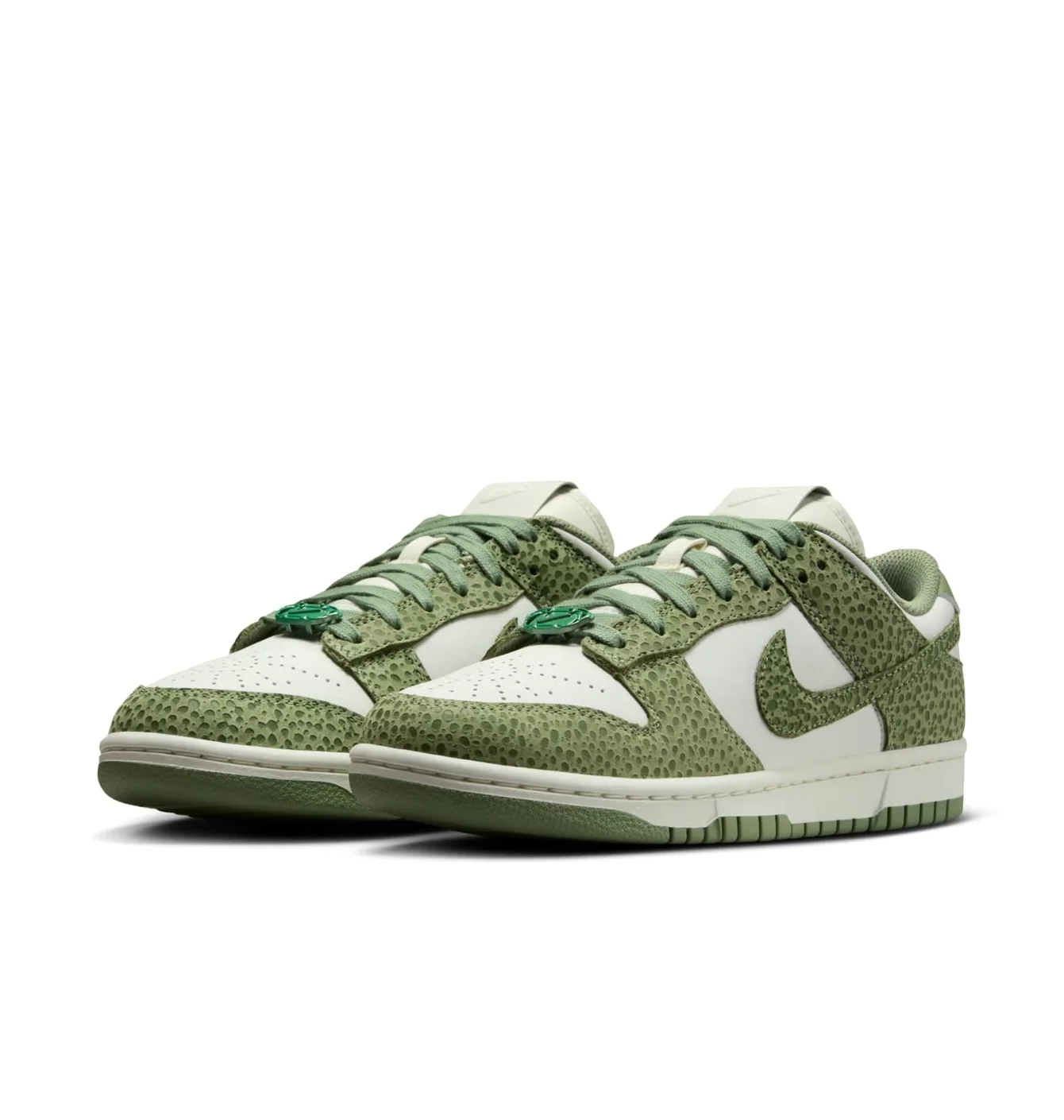 Кросівки жіночі Nike Dunk Low Green/White FV6516-300