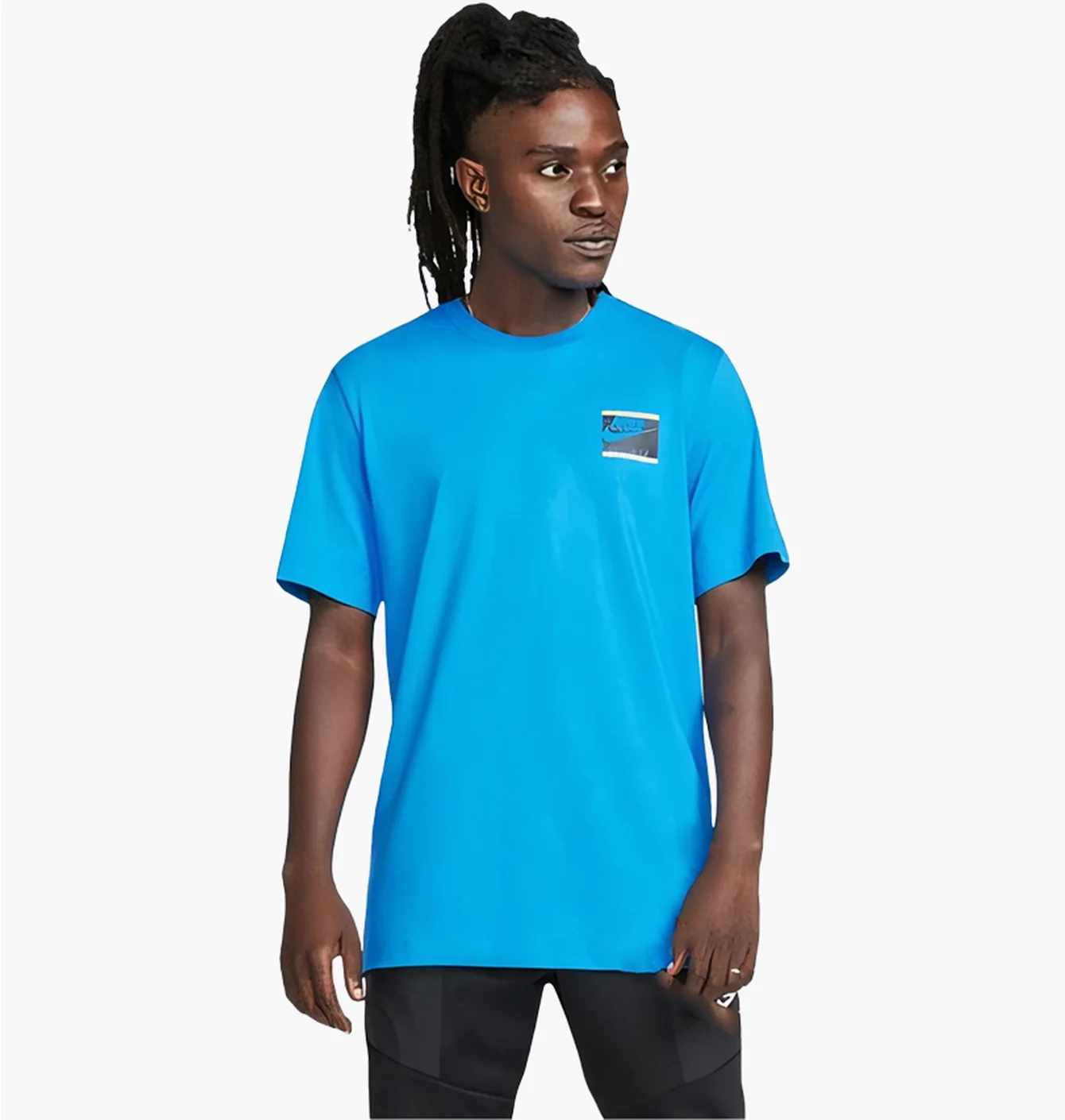 Футболка чоловіча Nike Sportswear T-Shirt Light Photo Light Blue FQ3756-435