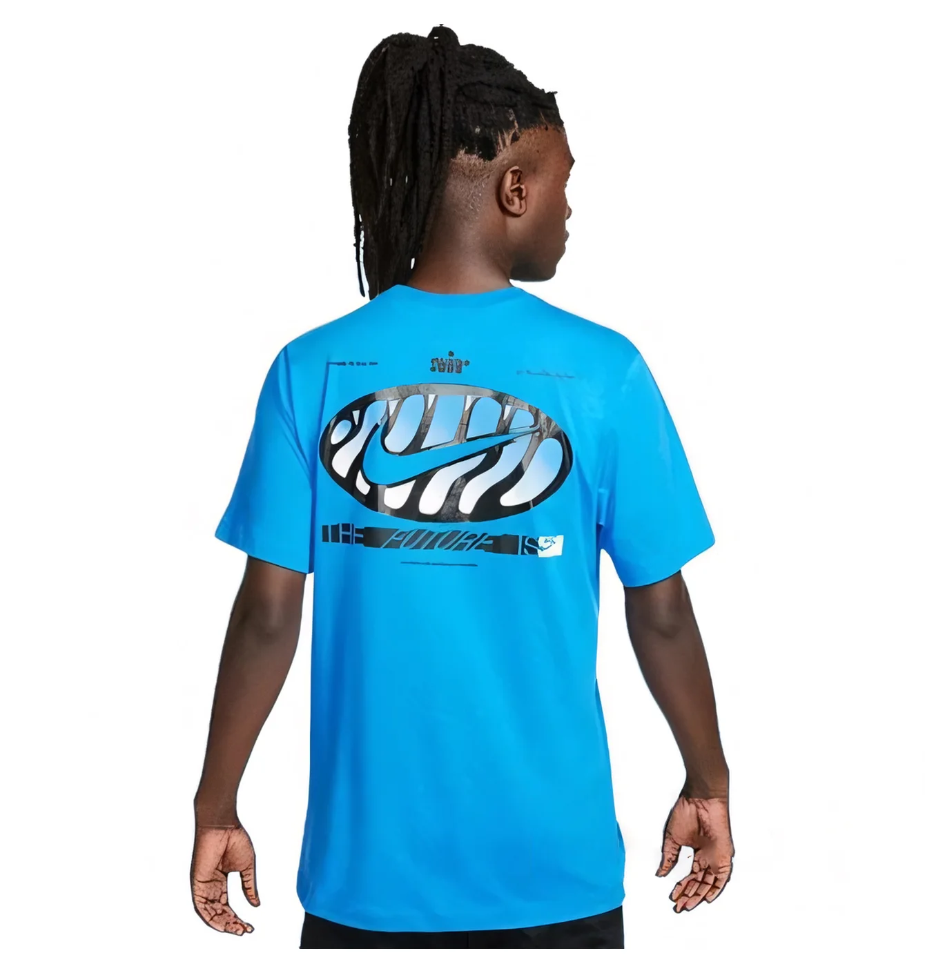 Футболка чоловіча Nike Sportswear T-Shirt Light Photo Light Blue FQ3756-435