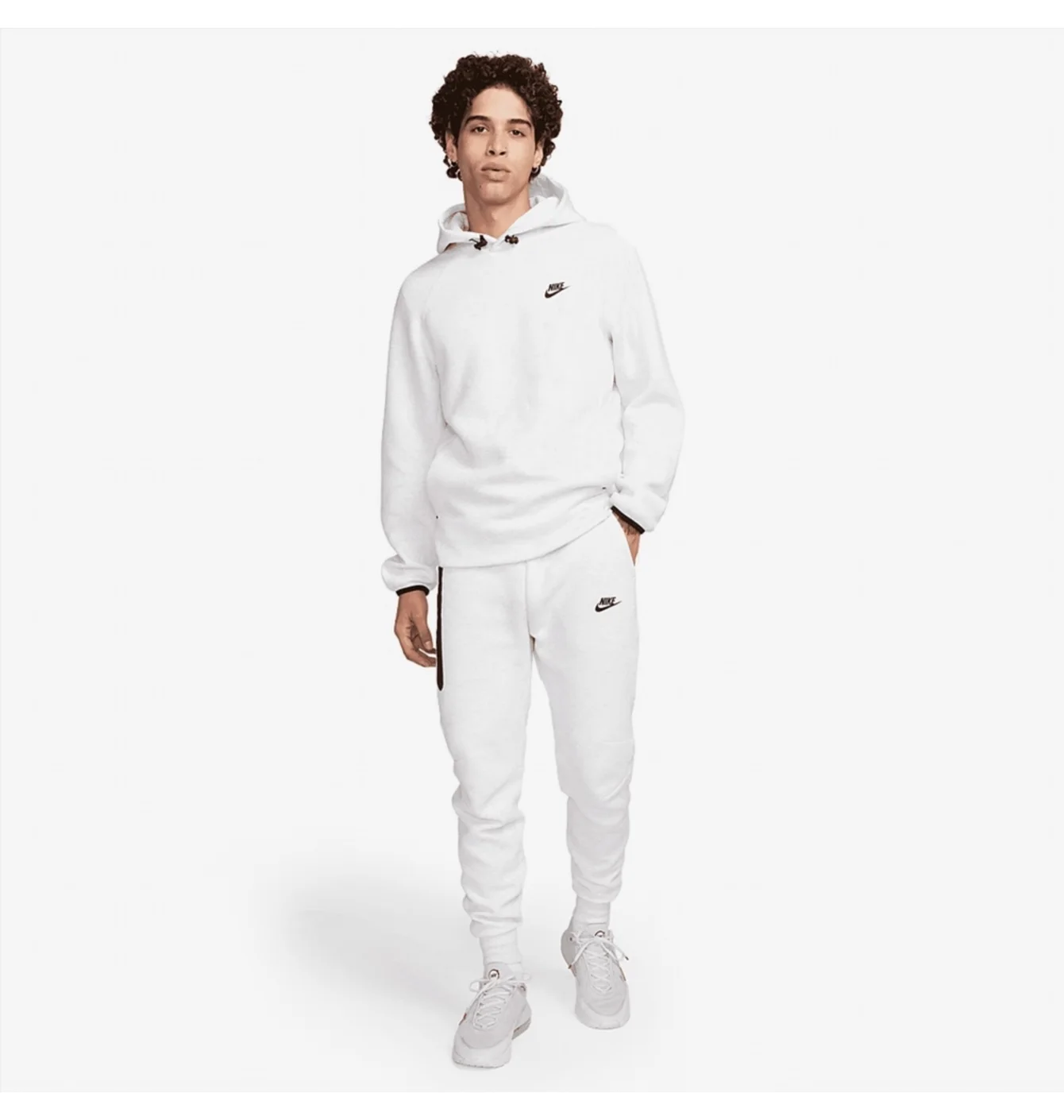 Штани чоловічі Nike Sportswear Tech Fleece Joggers White FB8002-051