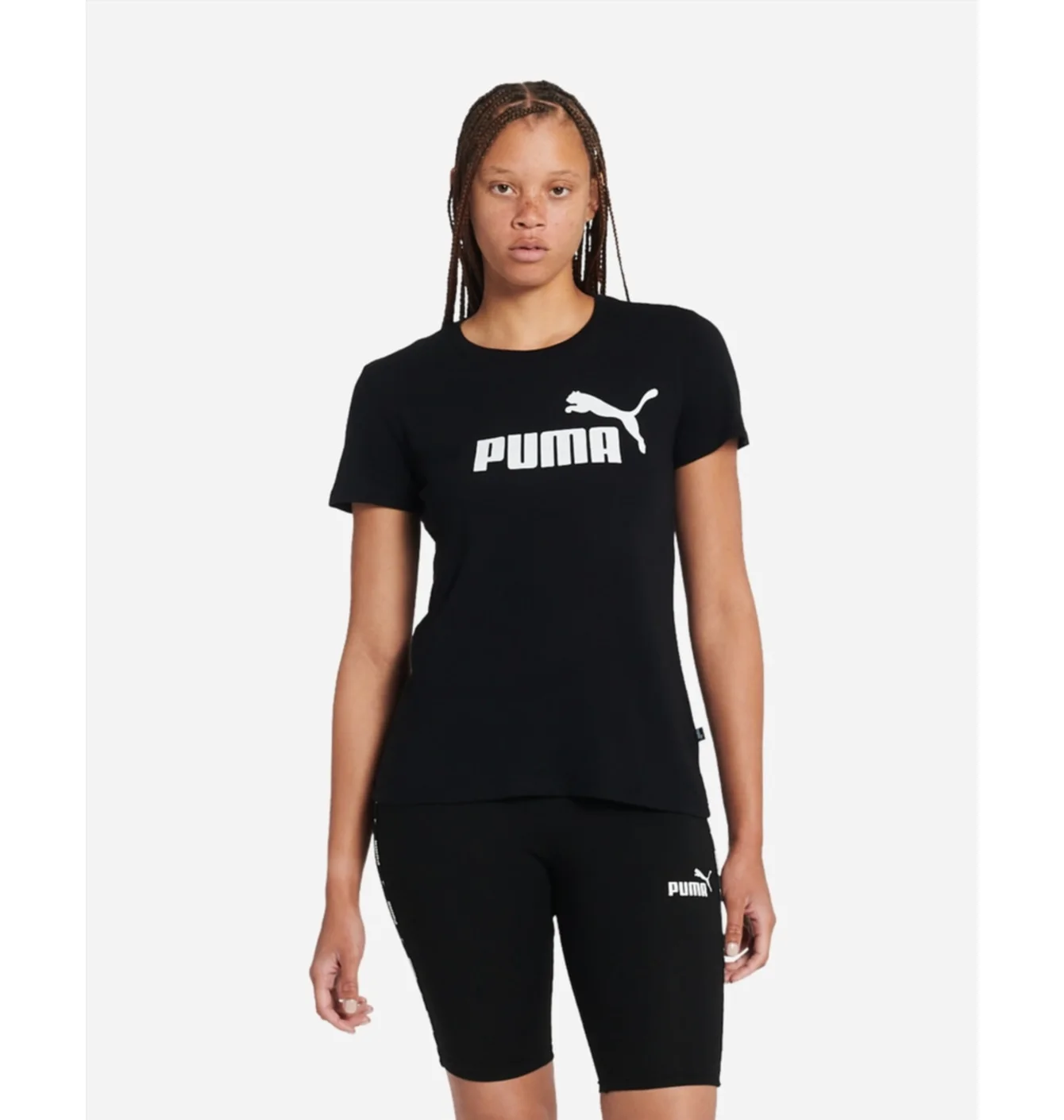 Футболка жіноча Puma Essential Logo Tee Black 586295-01