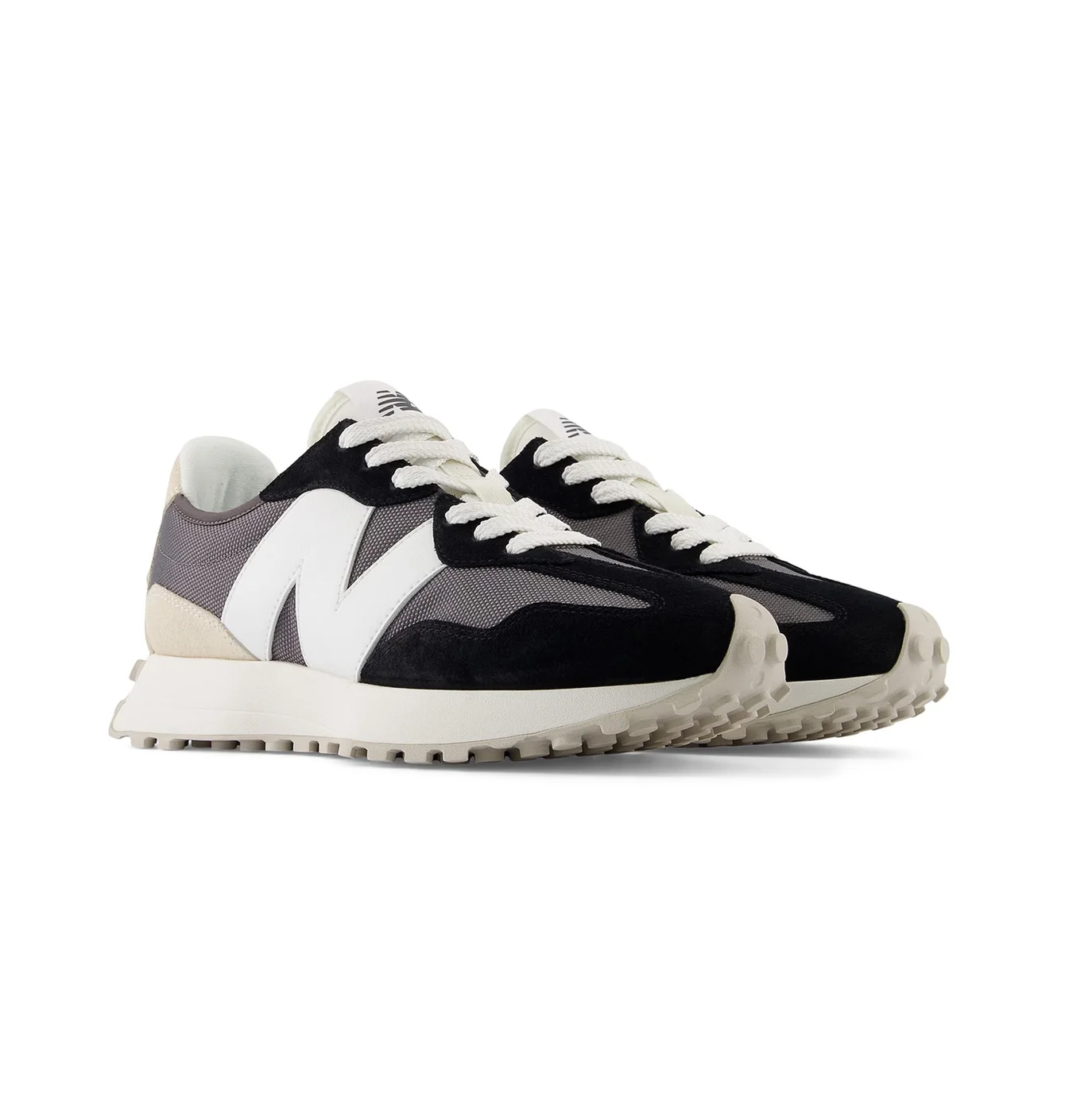 Кросівки чоловічі New Balance 327 Black/Grey U327FE