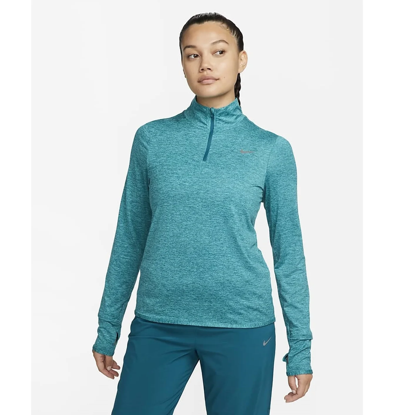 Кофта жіноча Nike 1/4 Dri-Fit Swift Uv Turquoise FB4316-381
