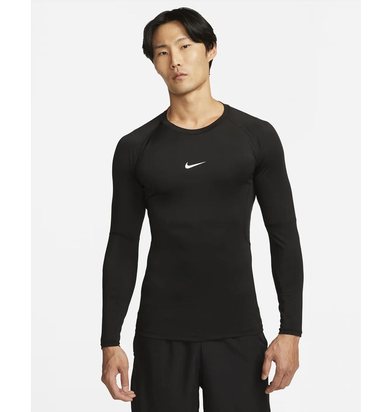 Лонгслів чоловічий Nike Dri-Fit Pro Black FB7919-010