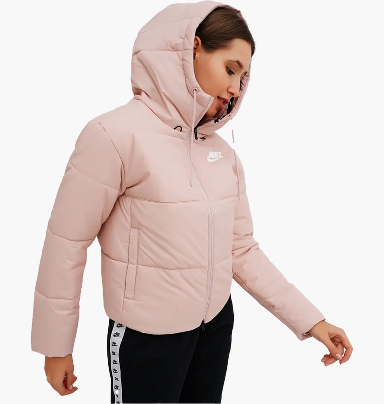 Пуховик жіночий Nike Synthetic-Fill Hooded Jacket Peach CV8667-601
