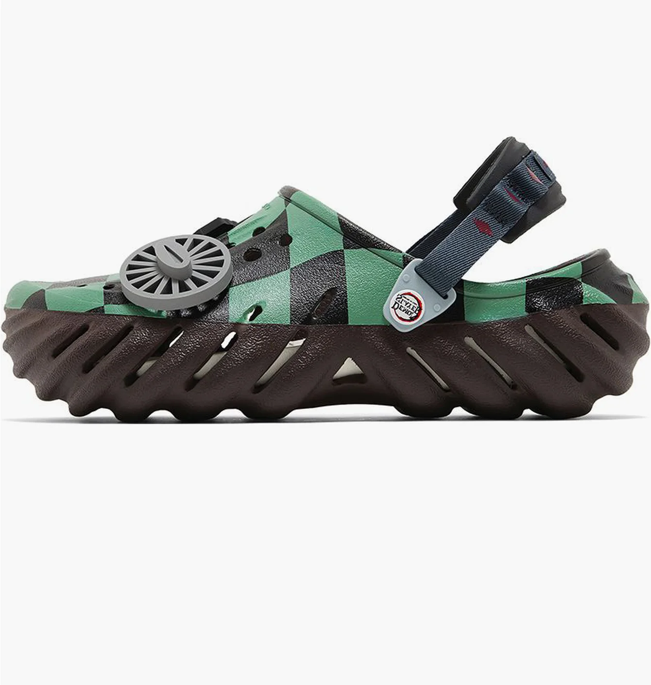 Сандалі чоловічі CROCS Demon Slayer X Echo Clog Brown/Green 209317-2ZH