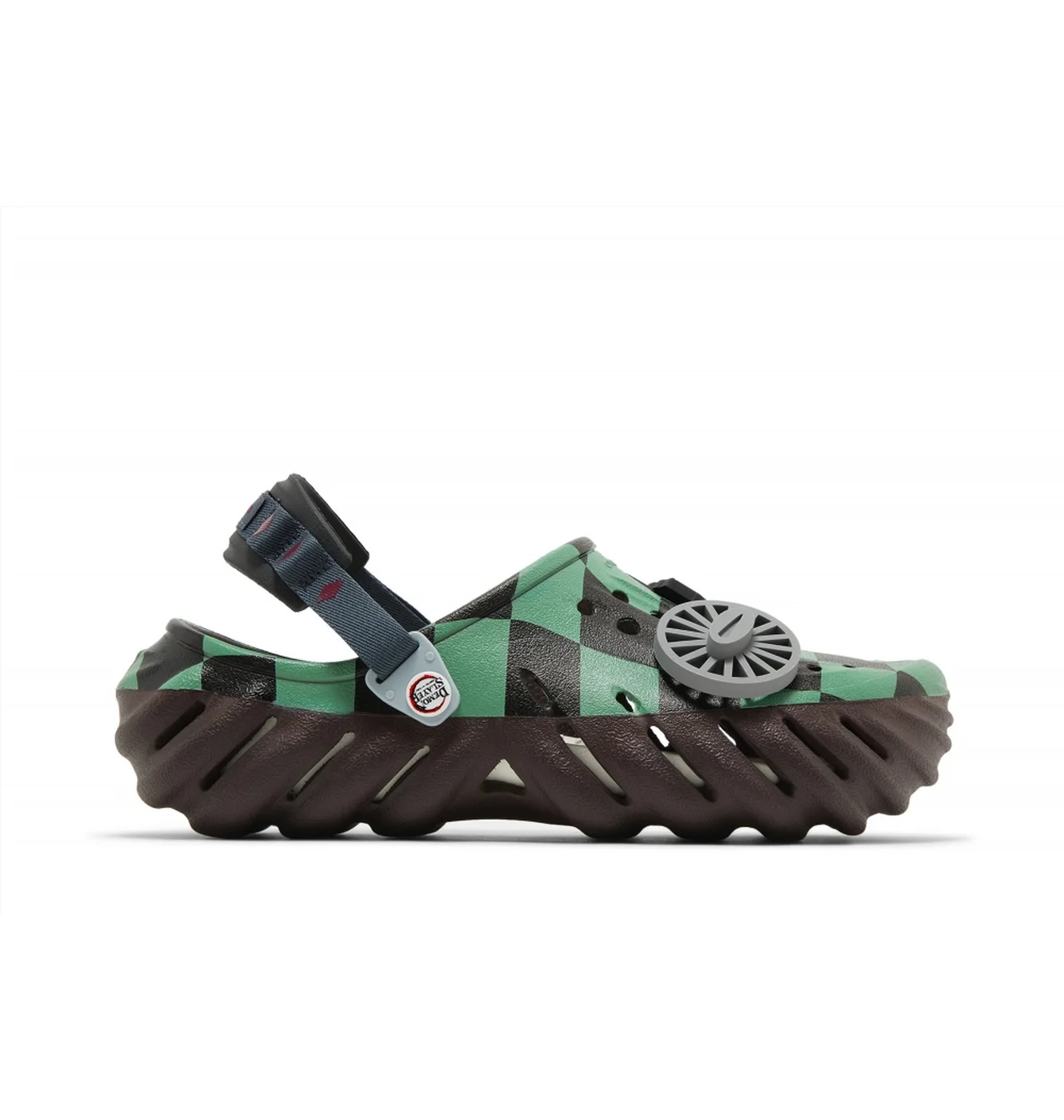Сандалі чоловічі CROCS Demon Slayer X Echo Clog Brown/Green 209317-2ZH