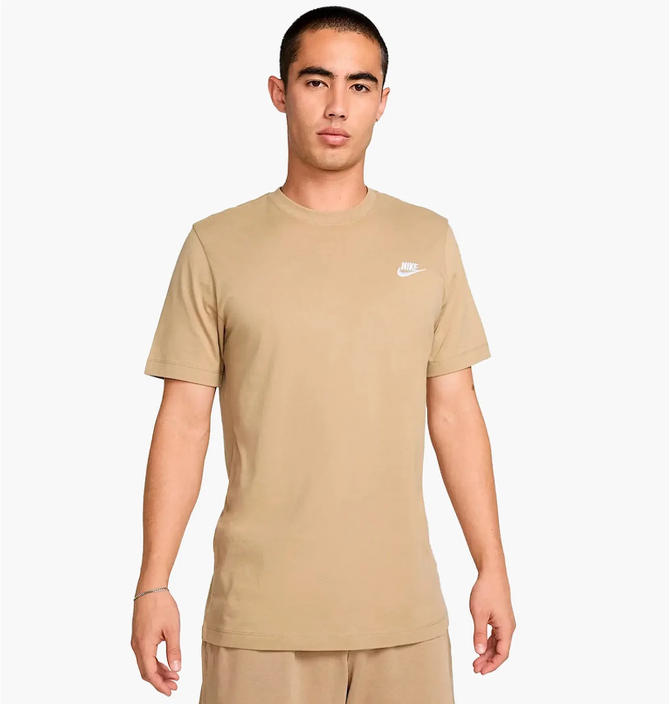 Футболка чоловіча Nike Sportswear Club Beige AR4997-297