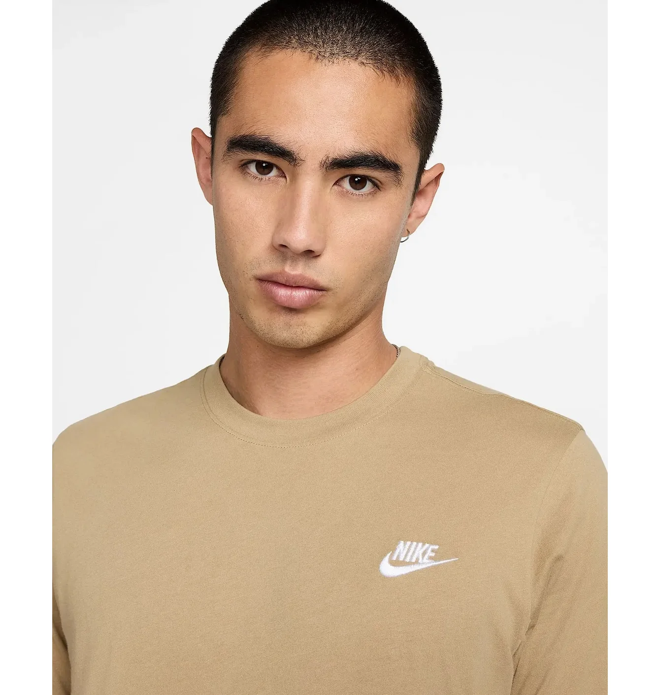Футболка чоловіча Nike Sportswear Club Beige AR4997-297