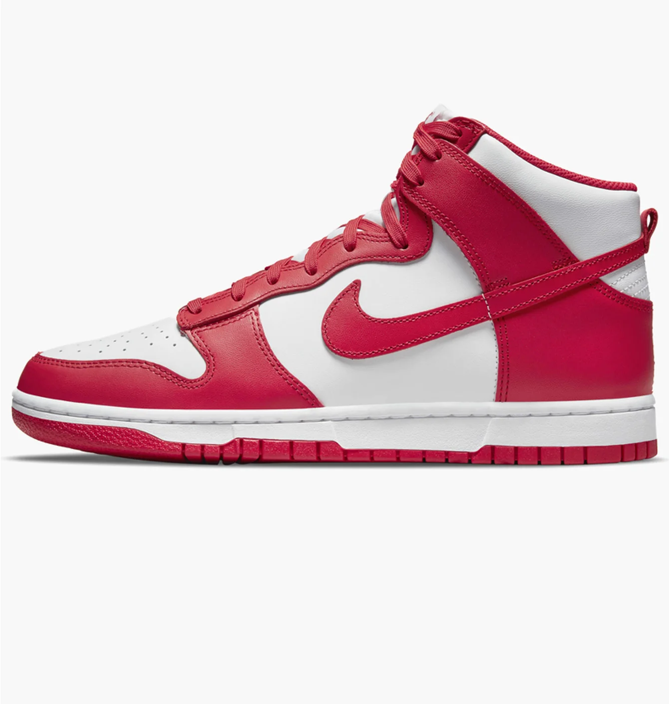 Кросівки чоловічі Nike Dunk High Red/White Dd1399-106